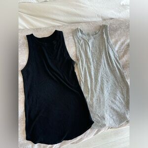 Two Target A New Day tank tops (grey and black) size M